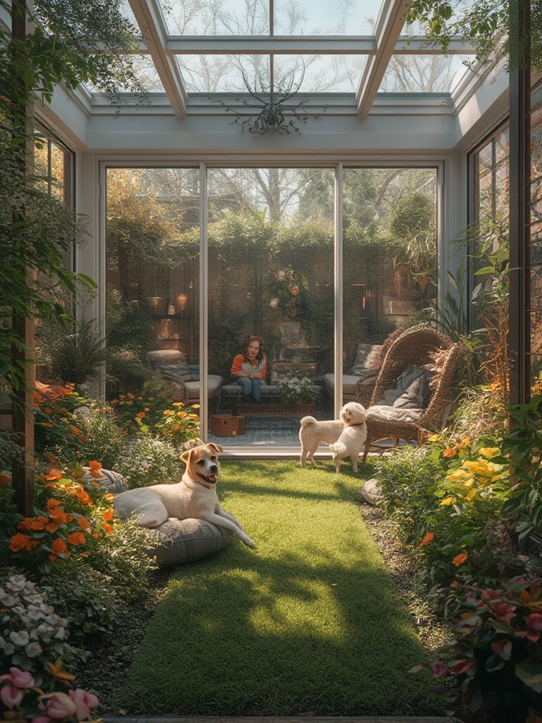 pet paradise winter garden - Illustration 3