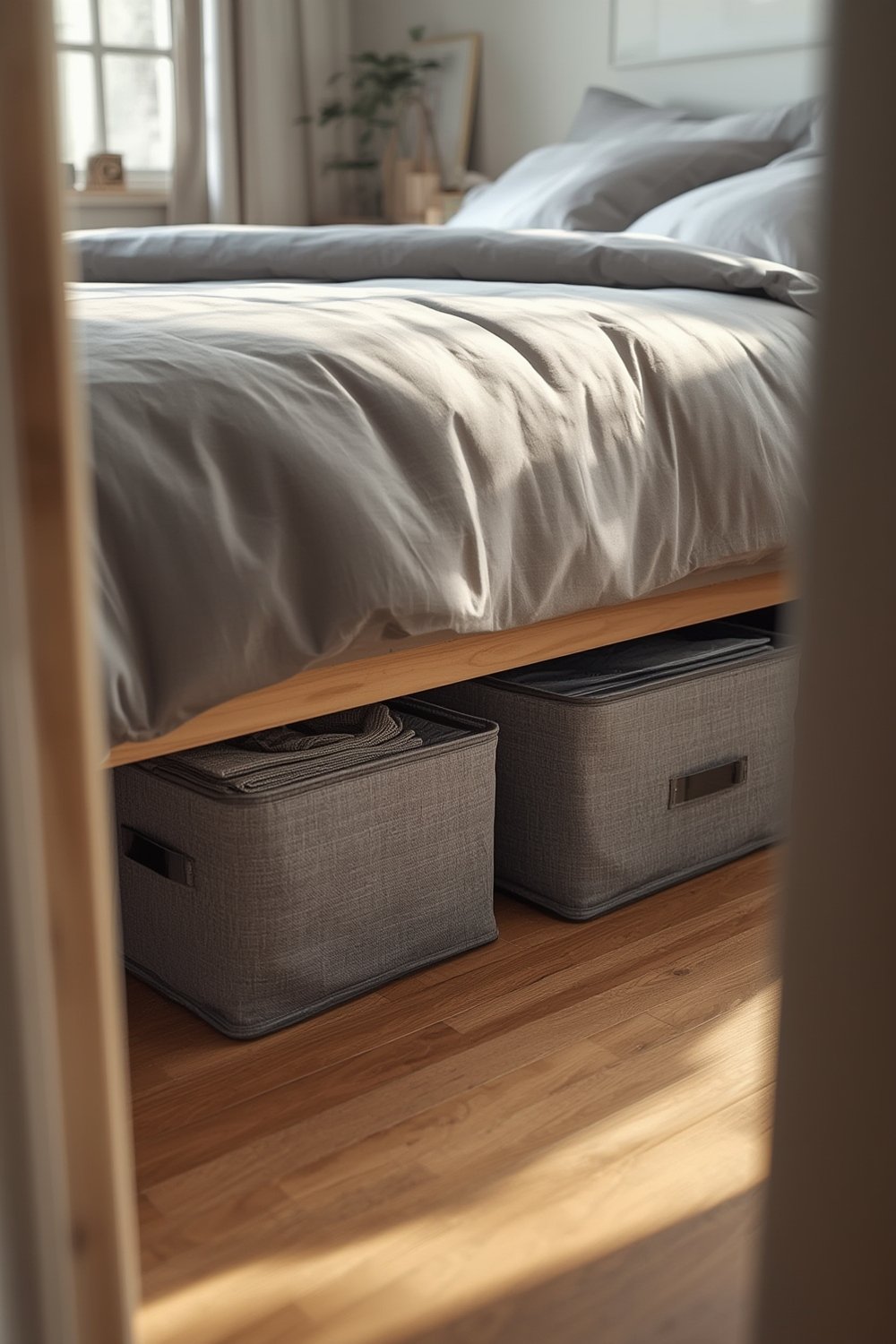 under bed product view