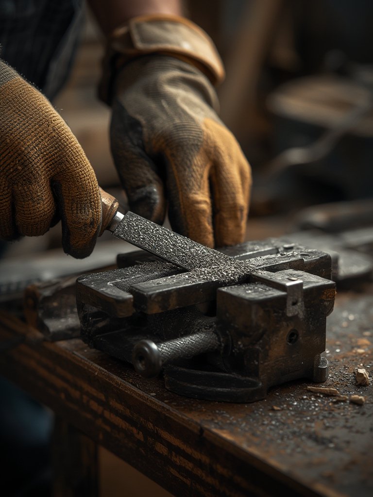 how to sharpen lawn mower blade - Illustration 2