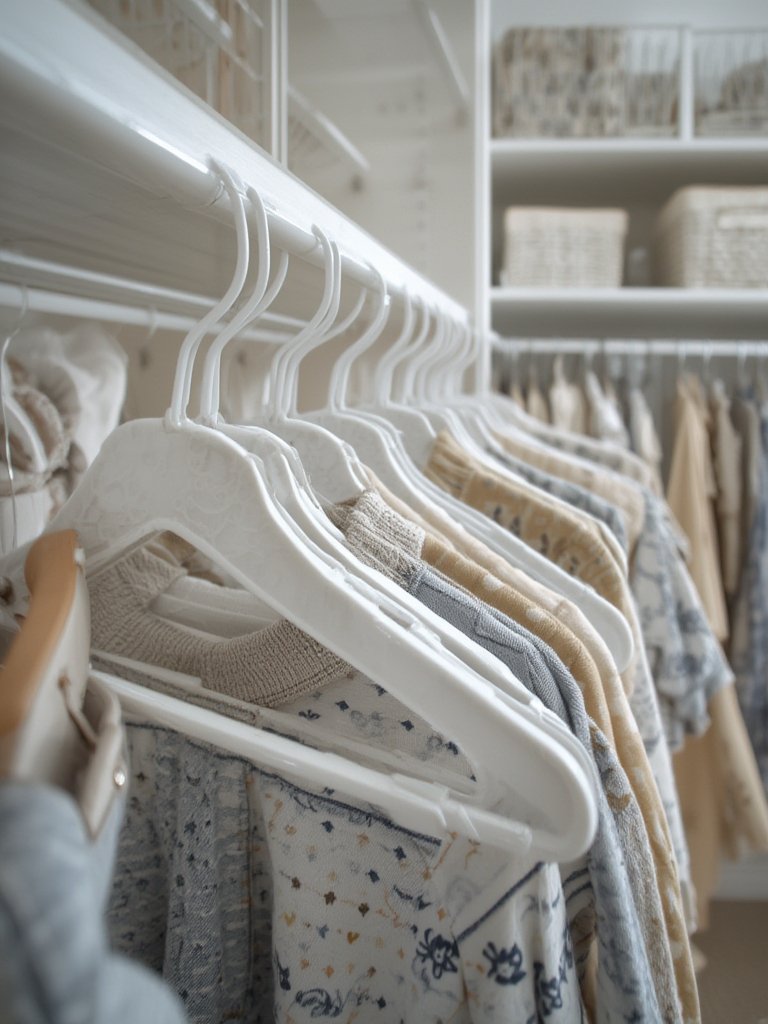 baby hangers in action