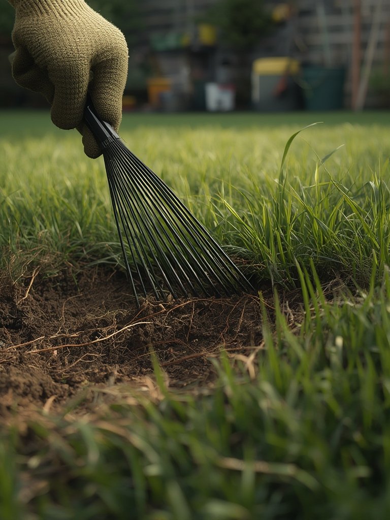 killed lawn with weed killer - Illustration 2