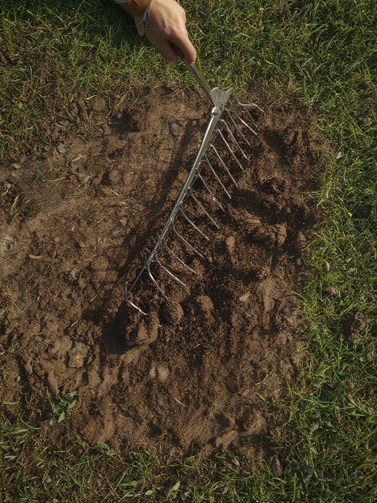 lawn leveling rake - Illustration 2