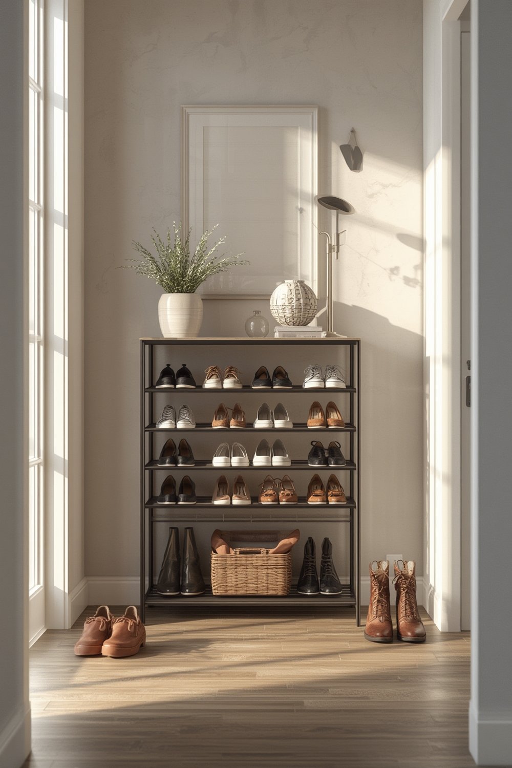 shoe organizer product view