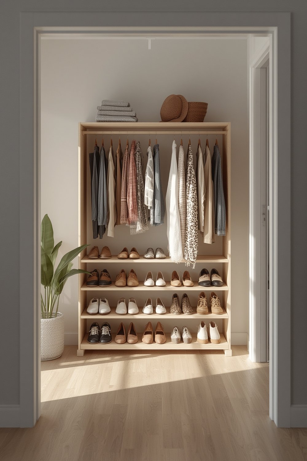 shoe rack product view