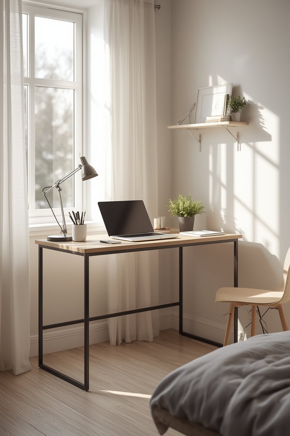 computer desk product view