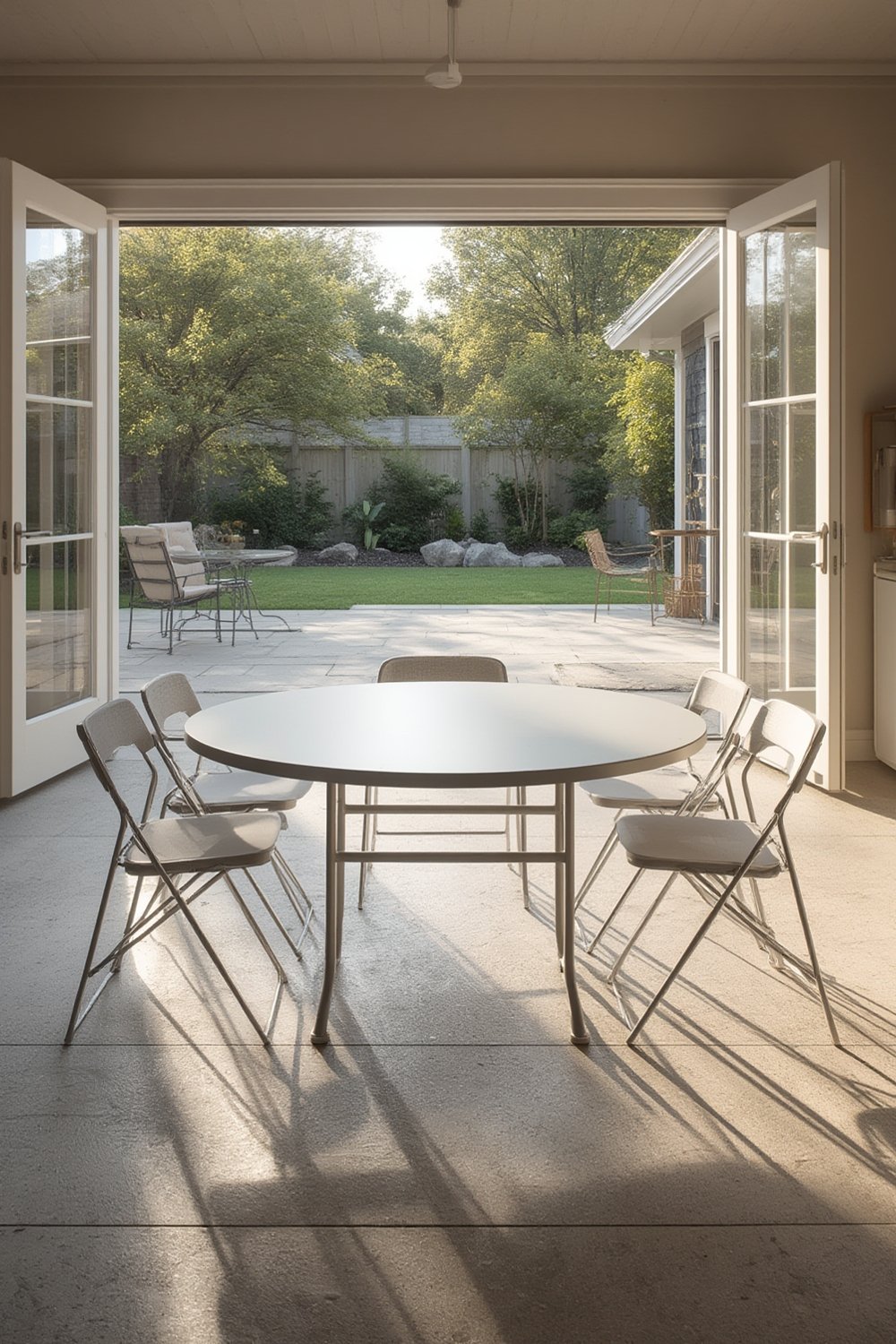 folding table product view