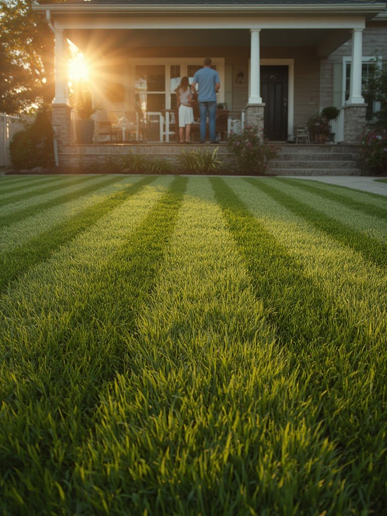 lawn mowing service - Illustration 3