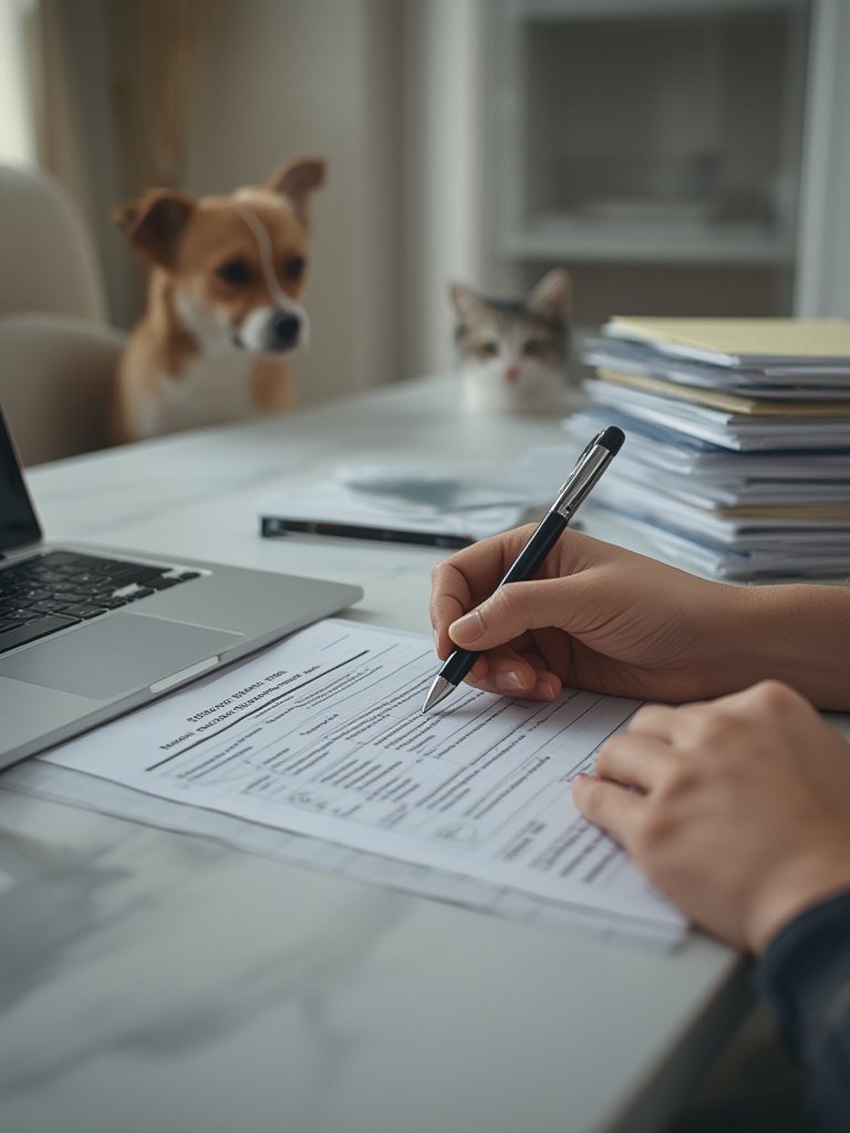 pet behavior history report