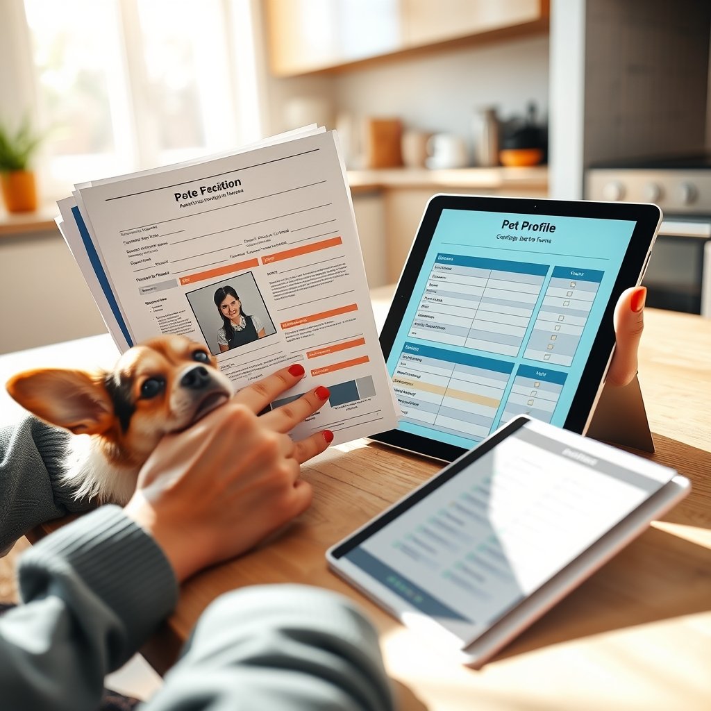 pet profile template for apartments - Illustration 2