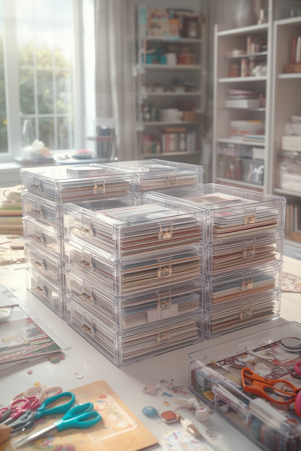 scrapbook organizer product view