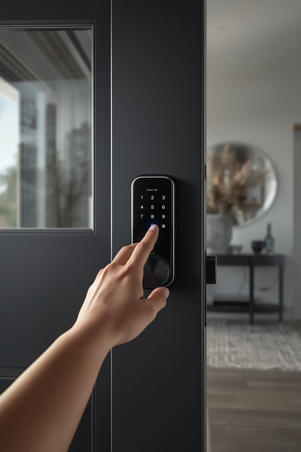 smart deadbolt product view
