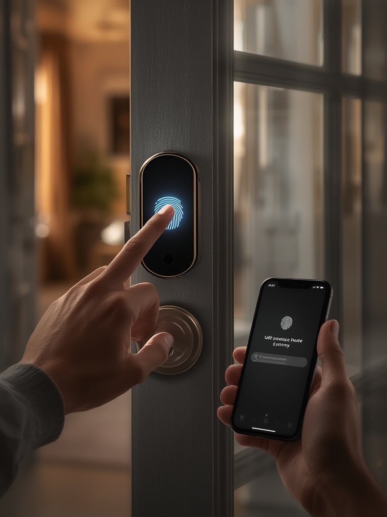 smart lock in action